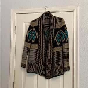 Aztec Cardigan Sweater